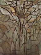 Tree Piet Mondrian
